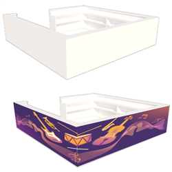 16' Square Glow Bar
