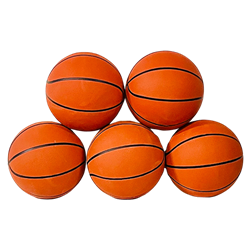 Set of (5) Basketballs
