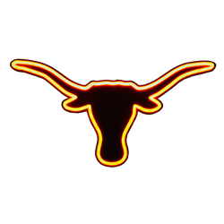 Longhorn - Orange LED Neon