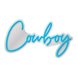 Cowboy - Multicolor LED Neon
