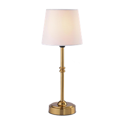 Brass Table Lamp - Battery Powered