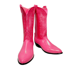6' Cowgirl Boots - Pink