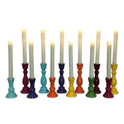 Fiesta Candle Stick Collection – Set of 12