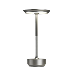 Silver Modern Table Lamp