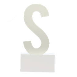 Giant S - Letters/Numbers