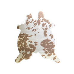 Table Top Faux Cowhide Rug