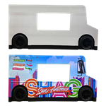 Brandable Faux Food Truck