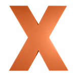 Oversized Letter X