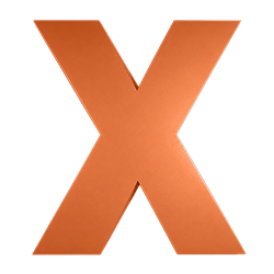 Oversized Letter X
