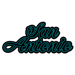 San Antonio - Multicolor LED Neon