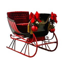 Vintage Santa's Sleigh