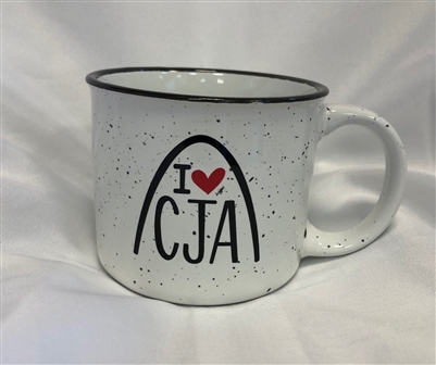 I â™¥ CJA Arch Campfire Ceramic Mug