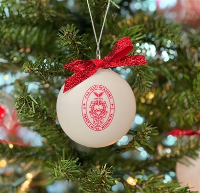 Cor Jesu Crest Christmas Ornament
