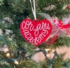 Red Heart Acrylic Ornament