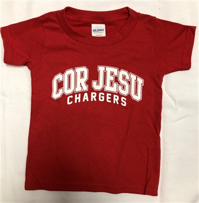 Toddler Cor Jesu Chargers Tee Shirt