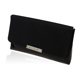 Vie Collection Black Clutch