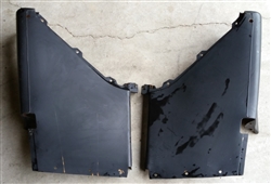 Image of 1985 - 1990 Trans Am GTA Front Bumper Fender Ground Effects LH and RH NOS GM 10030549 & 10030548