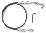 Image of Lokar Hi-Tech Black 24" Universal Throttle Cable