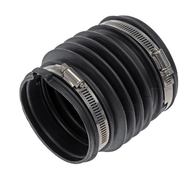 Image of 1998 - 2002 Pontiac Fresh Air Intake Box Rubber Flex Duct Hose with Clamps