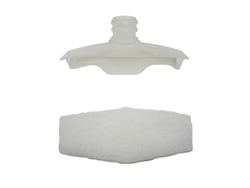 Image of 1968 - 1992 Firebird or Trans Am Side Air Cleaner Breather Plastic Element Filter Assembly