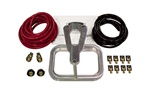 Image of Firebird Detroit Speed Billet Aluminum Battery Relocation Kit, Terminals, Cables, Crimp Rings, and Bulkheads