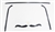 Image of 1970 - 1981 Firebird FRONT Windshield Moldings Kit, BLACK ANODIZED with Plastic Clips and Lower Corners Set