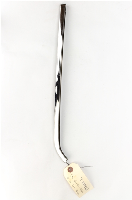 1967 - 1969 Firebird Quarter Glass Chrome Trim Molding, Left Hand, Original GM NOS