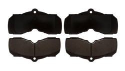 Image of 1967 - 1968 Firebird Front Disc Brake Pads Set, Organic for 4 Piston Calipers