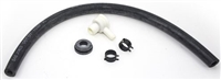 Image of 1967 - 1979 Firebird Power Brake Booster Vacuum Hose Kit with Clamps and Check Valve Set