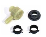 Image of 1967 - 1979 Firebird Power Brake Booster Check Valve, Grommet and Hose Clamps