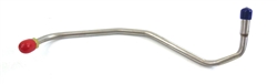 Image of 1979 Firebird Brake Booster Vacuum Hard Line Tube, 403 Oldsmobile, Stainless Steel