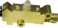 Image of 1967 - 1981 Proportioning Valve and Distribution Splitter Block Combo, Front and Rear 4 Wheel Disc Brakes