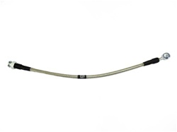 Image of 1974 - 1975 Firebird Rear End Axle Flex Brake Hose, Braided Stainless Steel