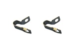 1969 Firebird Front Disc Brake Hose Routing Bracket Clip Set