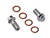 Image of 1967 - 1978 Firebird Banjo Bolt Set with Crush Washers, Brake Hose to Caliper, Size 7/16-20