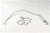 Image of 1980 - 1981 Firebird Front Brake Lines Set, Power Disc, OE Steel