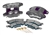 Image of 1969 - 1981 Firebird Type III Gray Anodized Wilwood Front Disc Brake D52 Calipers, Kit