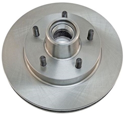 Image of 1982 - 1992 Firebird Front Disc Brake Rotor and Hub, Single Piston Caliper Design, Each