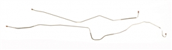 Image of 1967 - 1968 Firebird Brake Line, Front to Rear with Disc Brake Conversion