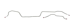 Image of 1975 - 1981 Firebird Brake Lines Set, Rear Axle for Cars with F-41 Suspension