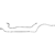 Image of 1984 - 1992 Firebird Rear Axle Brake Lines, Rear Drum w/o HD Rear: 2 pieces, Stainless