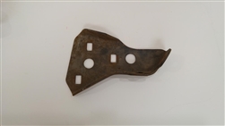 Image of 1969 Firebird Front Bumper Extension Bracket, Left Hand GM Used
