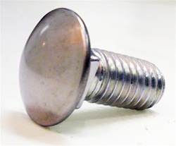 Image of 1967 - 1973 Correct Stainless Capped Small Head Bumper Bolt, Each