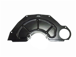 Image of 1977 - 1981 Chevrolet Bellhousing Clutch Flywheel Dust Cover Inspection Plate, Manual Transmission, Borg Warner T10