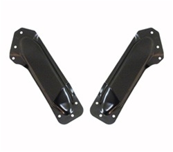 Image of 1967 - 1969 Firebird Convertible Top Rear Side B Pillar Support Braces, Pair LH and RH