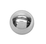 Custom Firebird 4 Speed Chrome Shifter Knob Ball, 5/16 Inch
