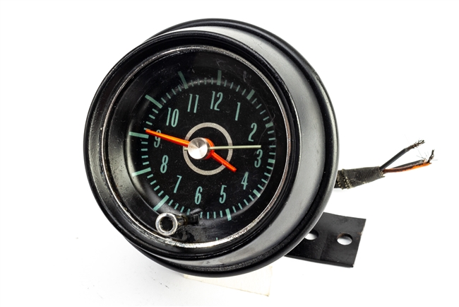 Image of 1967 - 1969 Firebird Floor Clock Assembly, Original GM Used