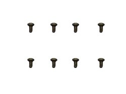 Image of 1967 - 1969 Firebird Door Lid Mounting Screws Hardware Set, 8 Pieces