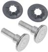 Image of 1967 Firebird Console Rear Ash Tray Door Lid Pins and Pivots Set
â€‹