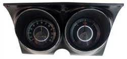 Image of 1967 Firebird Dash Instrument Cluster Assembly with Gauges and Speed Warning, GM Original Used